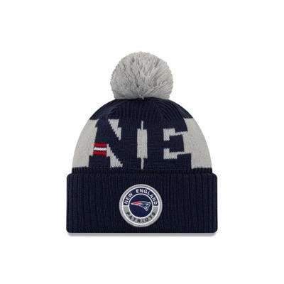 Sapca New Era New England Patriots NFL Cold Weather Sport Knit Beanie - Albastri